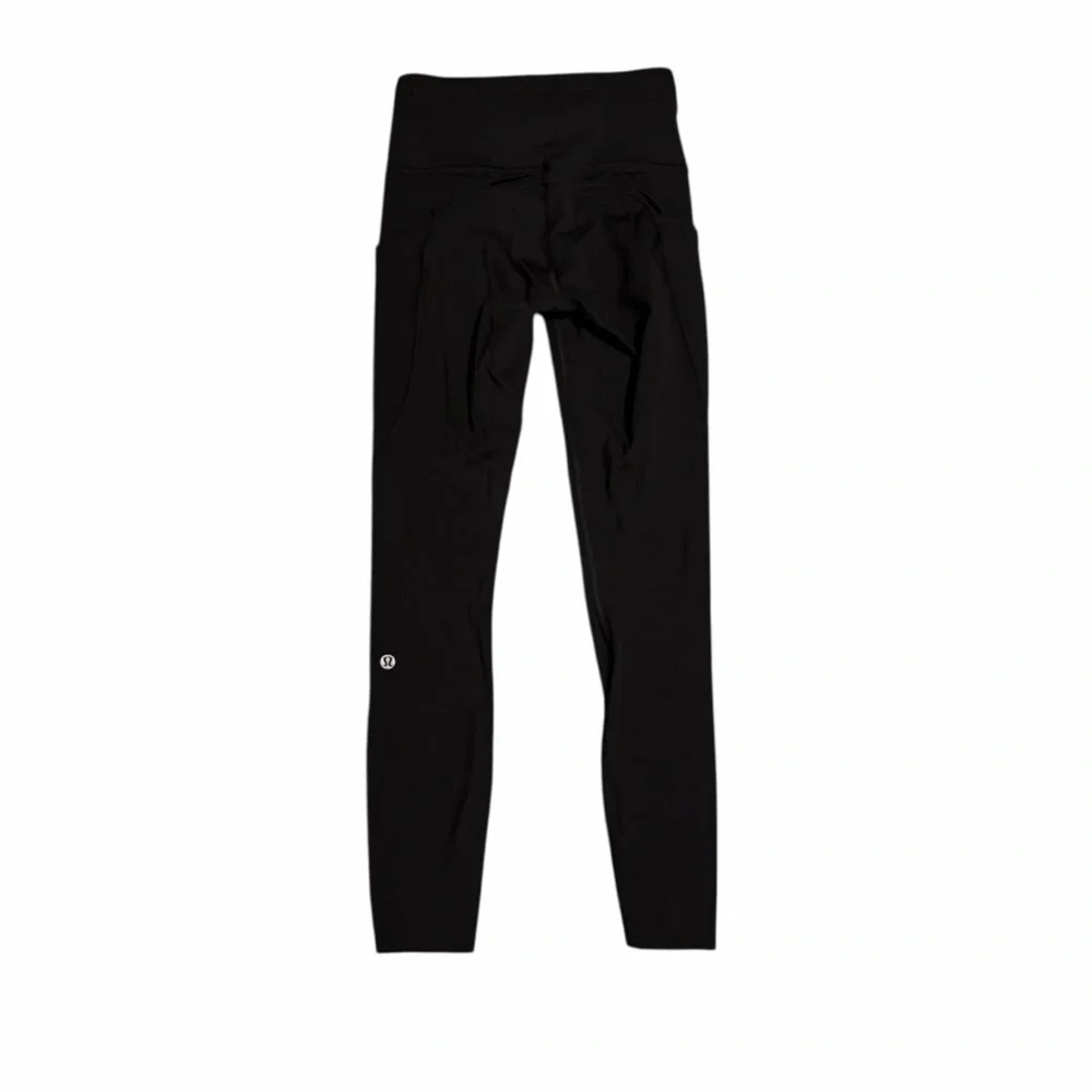 Lululemon Leggings Fast & Free 7/8 Tight II 25" Black 2 - Picture 4 of 6